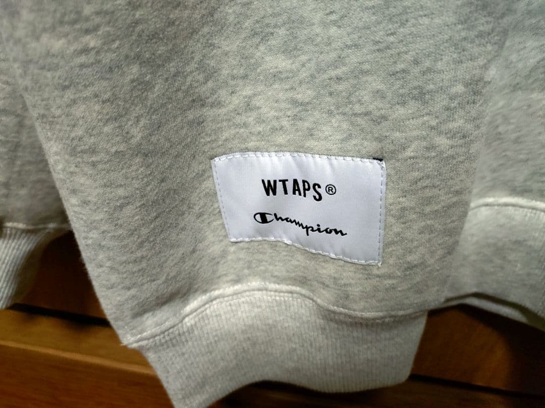 WTAPS×Championスウェット　M　ライトグレー