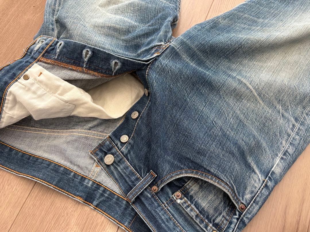 タテ落ち◎Levi's 501　2003年フィリピン製　コーンミルズデニム　34