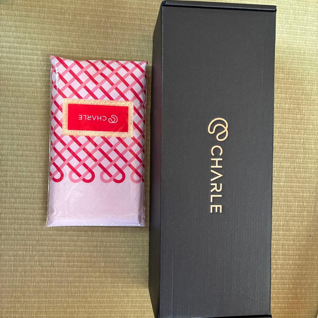 CHARLE ブラシ ヘアアイロン ホワイト