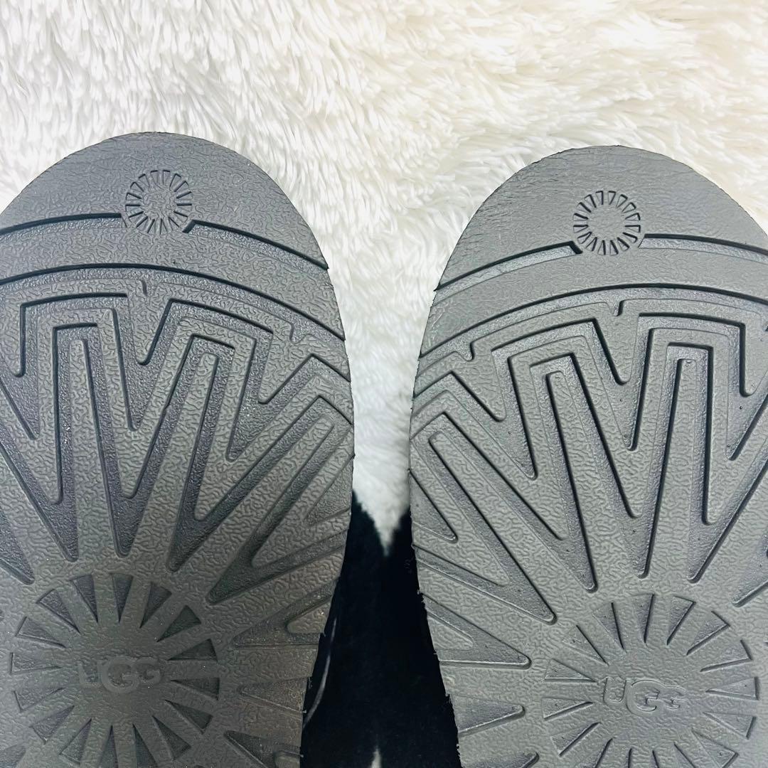 美品 UGG アグ ディスケットW Disquette 厚底 スリッポン 24