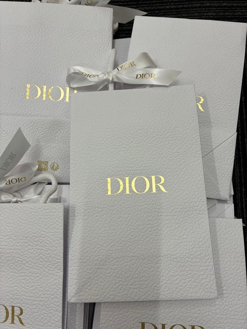 国内正規品　ディオール ショッパー　リポン付き　紙袋　100枚