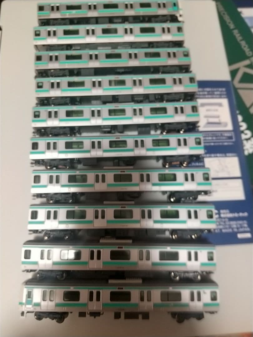 KATO カトー Nゲージ 常磐線 上野東京ライン E231系 10両セット