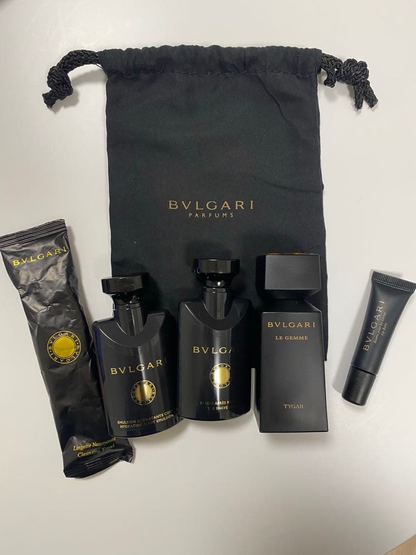 【未開封】エミレーツ航空ファーストクラス アメニティBVLGARIブルガリ男性用