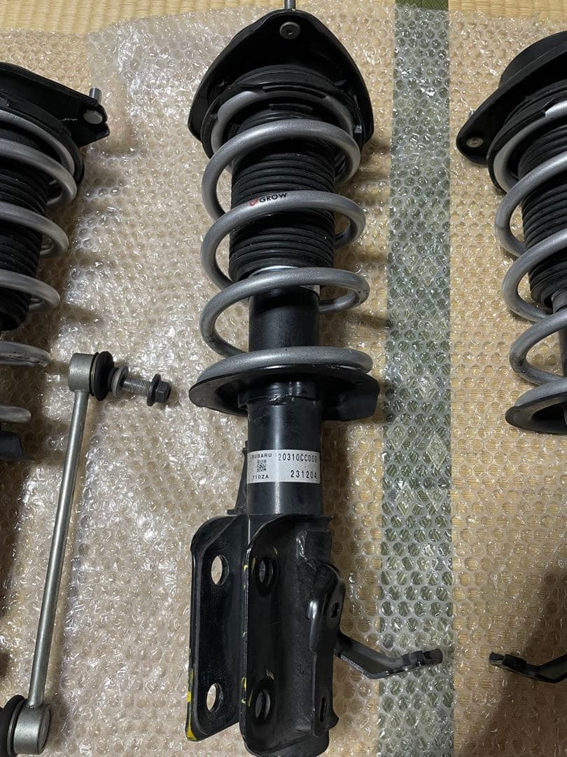 GR86 ZN8 GROWグロウ ダウンサス+純正ダンパー付き