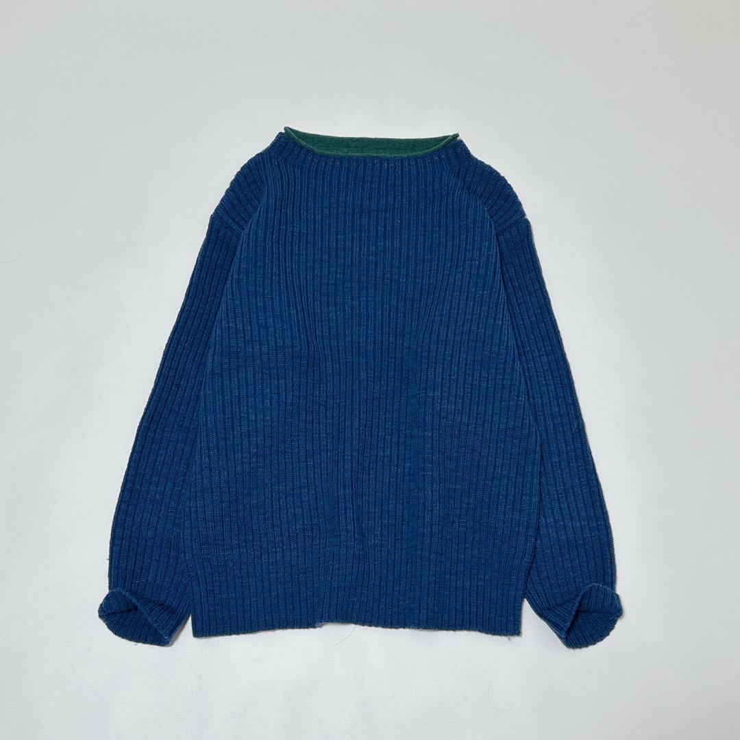 みーたん様　45R マリンクラフトSWEATER リブニットセーター　カシミヤ