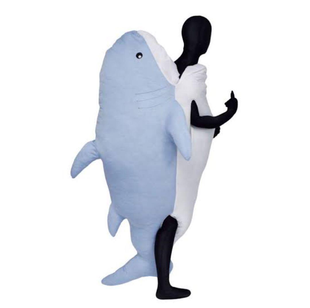 からだごとひんやり サメクッション ラージ ビバホーム