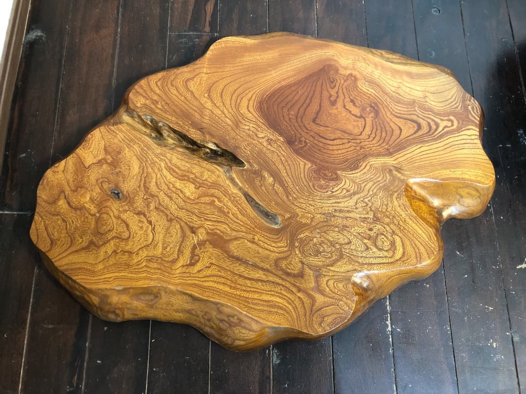 【手渡し限定】自然木のアートオブジェ　飾り　昭和レトロ　古民家　床の間