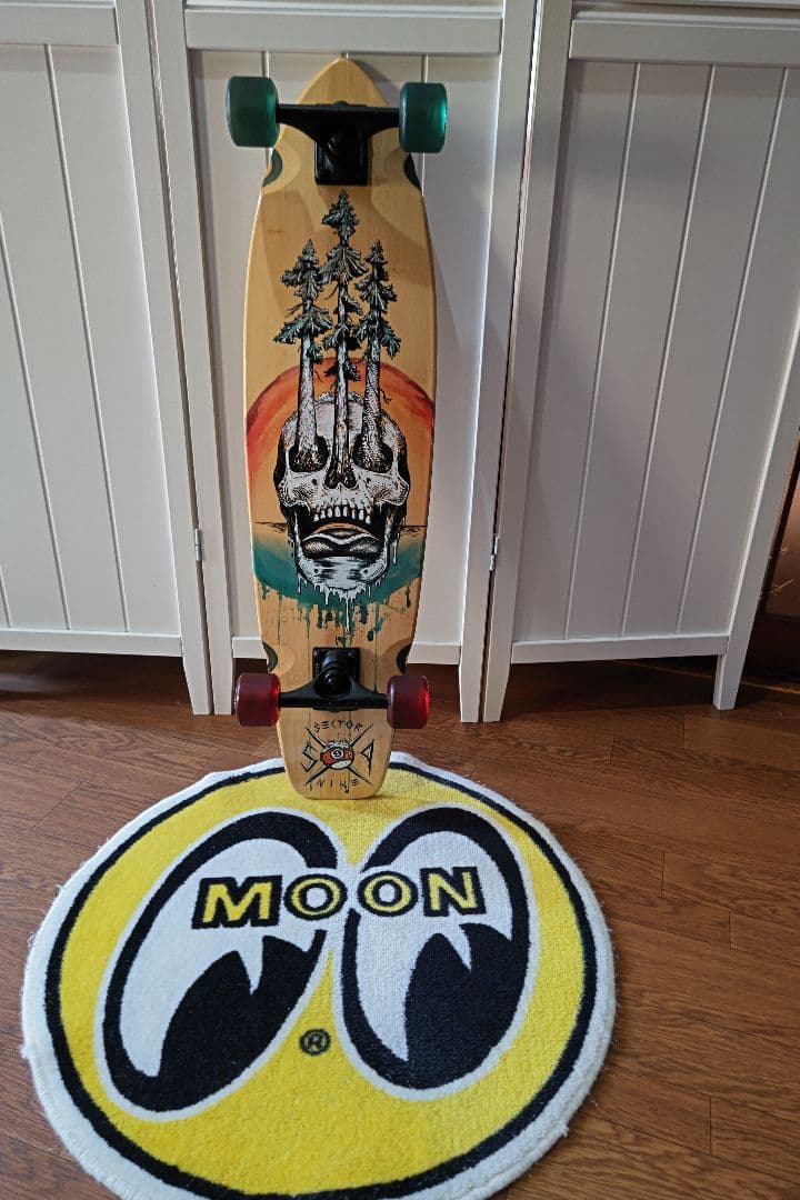 セクター９ロングボード★スケボーSECTOR９★美品
