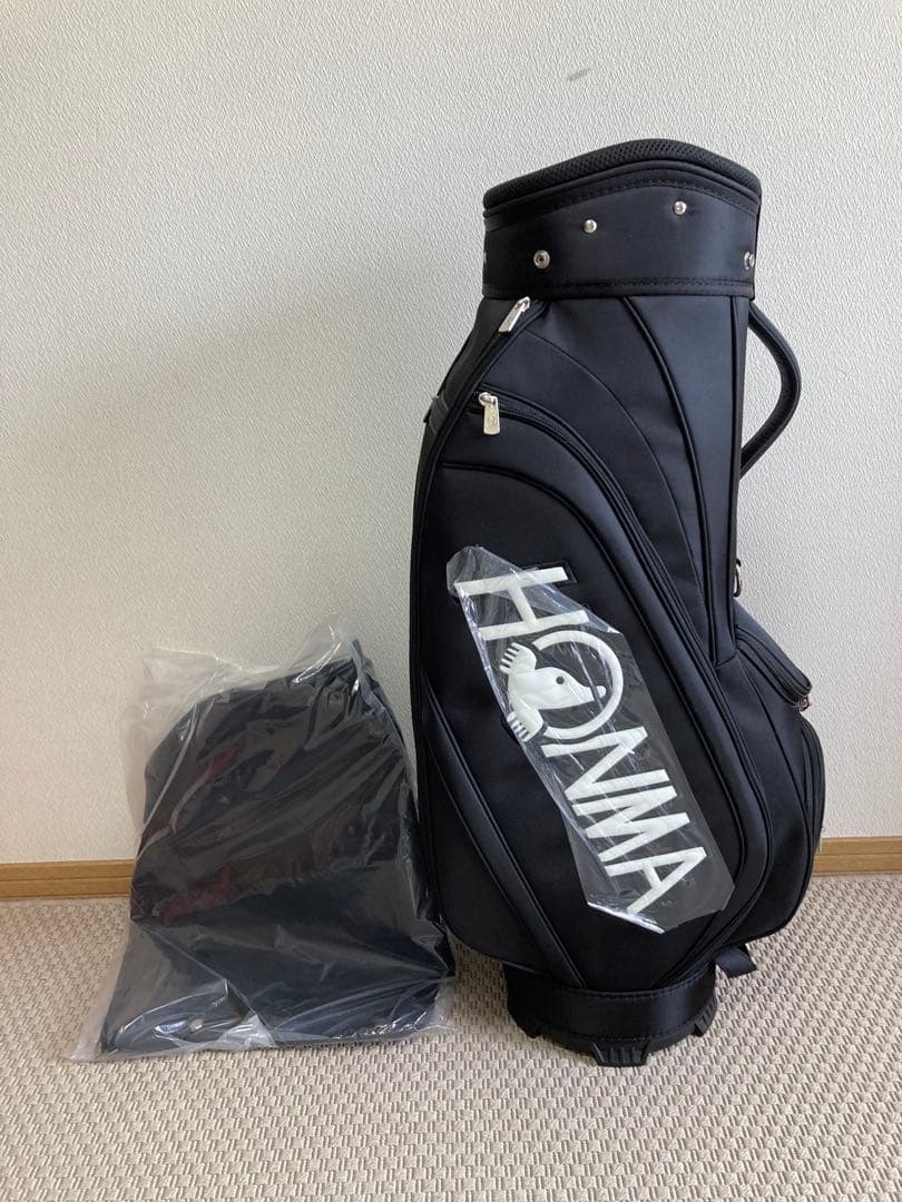 HONMA 9型キャディバッグ CB12539 【BLACK-BLACK】新品