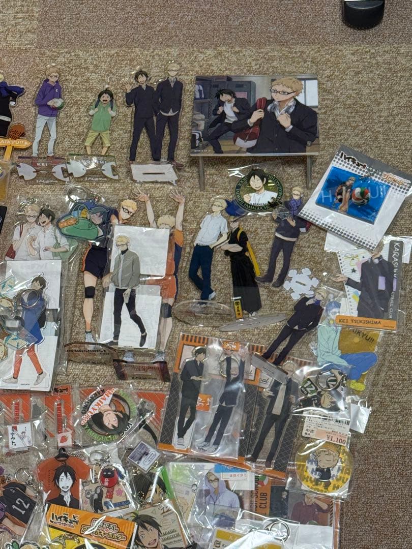 ハイキュー!! キャラクターグッズ セット　月島蛍　山口忠