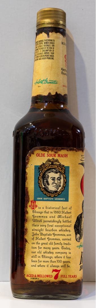 グロームス＆ウルチッチ ケンタッキー バーボン 7年 750ml 45%