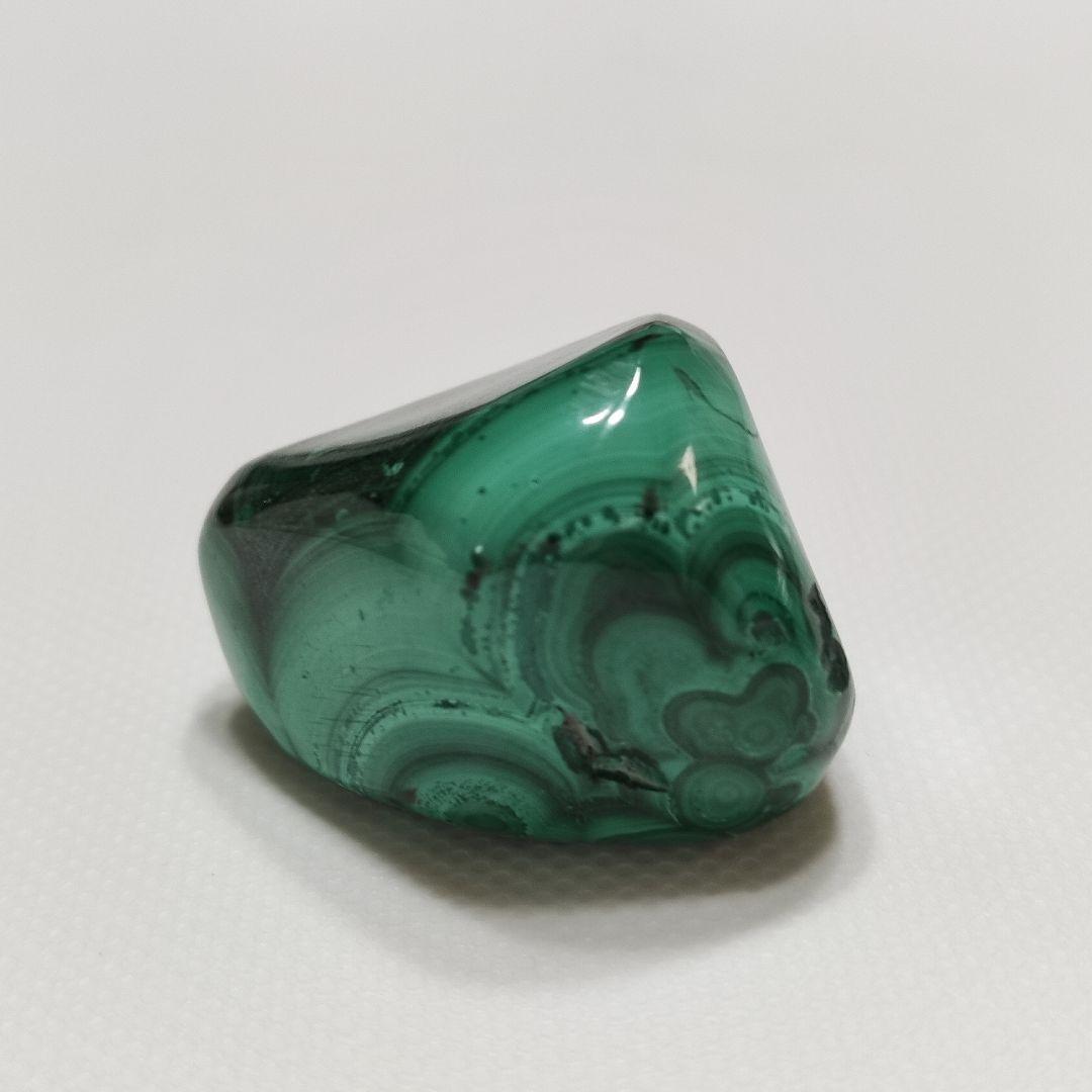 パワーストーン　天然石　マラカイト　孔雀石　タンブル　26g　No.730