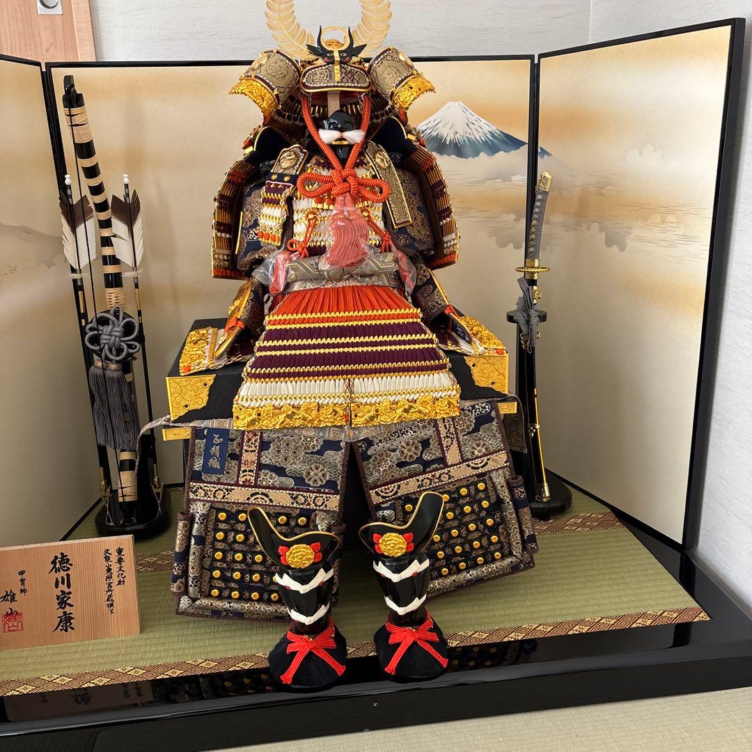 武者　徳川家康　端午の節句　全セット　鎧　兜