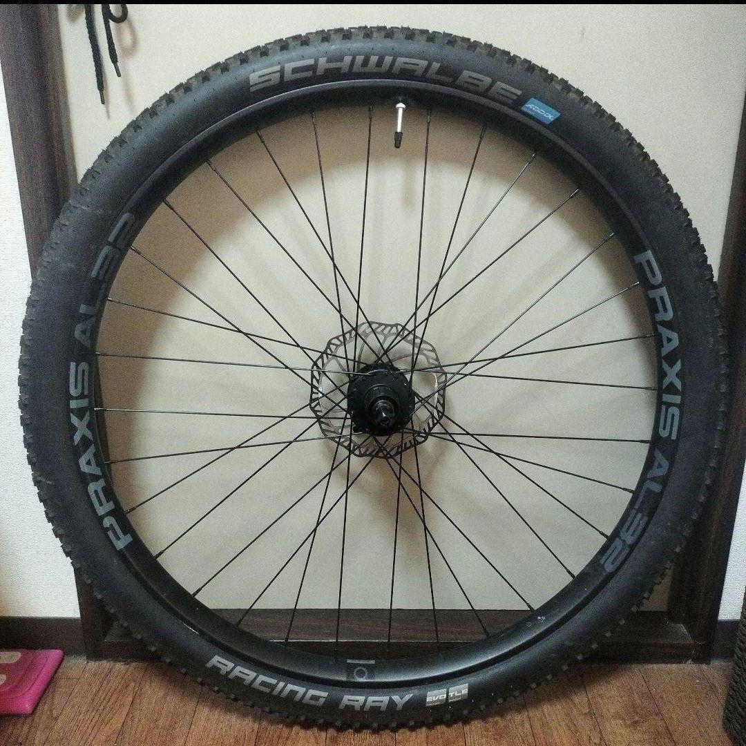 【送料無料】 PRAXIS リム 29er 135QR リアホイール タイヤ付属