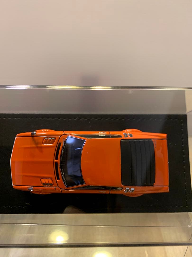 イグニッションモデル　1/43 セリカ　2000GT LB RA25 オレンジ