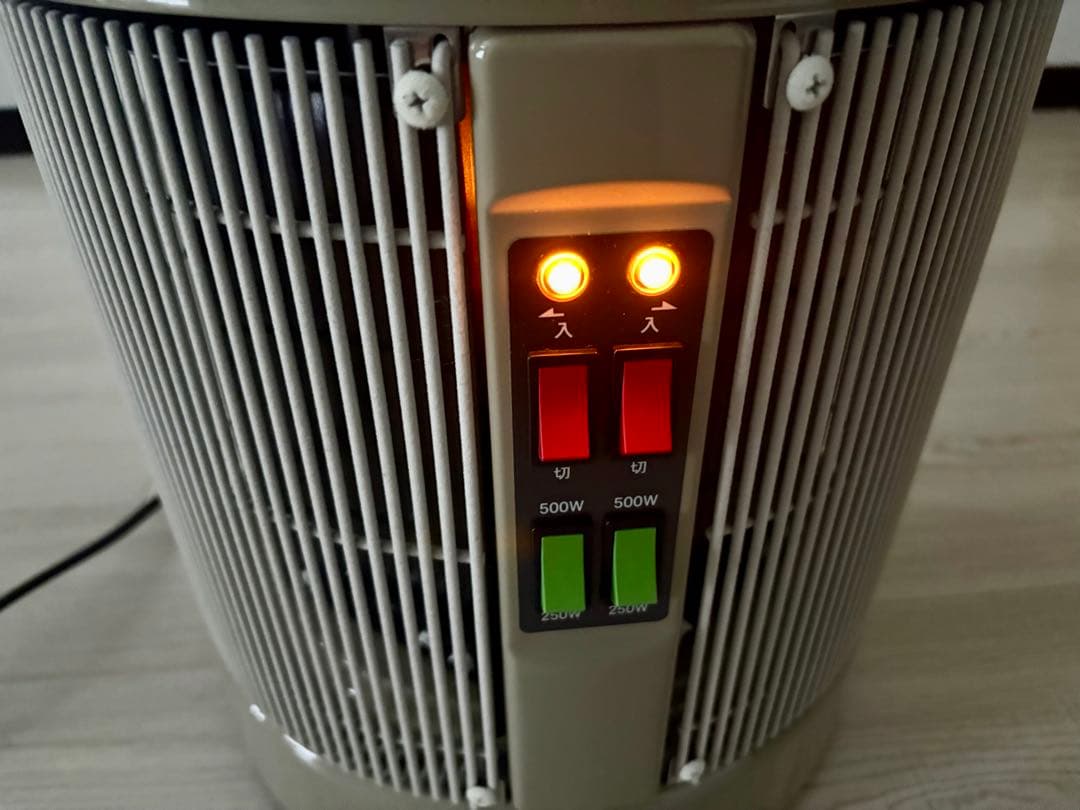 【美品】暖話室 DAN1000-R16 電気ヒーター 22年度製