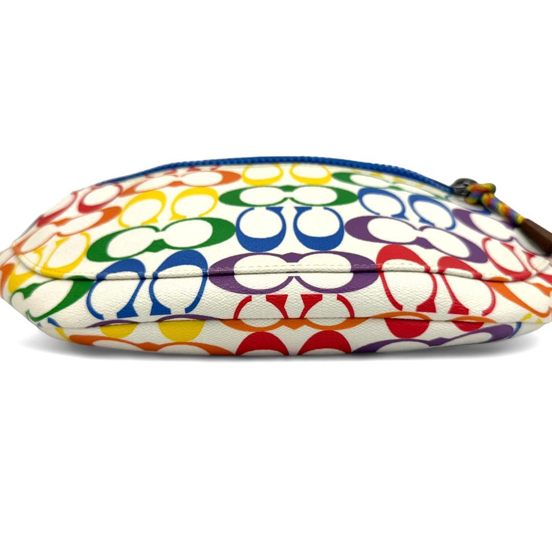 COACH 1809 シグネチャー マルチカラー ボディバッグ ウエストバッグ