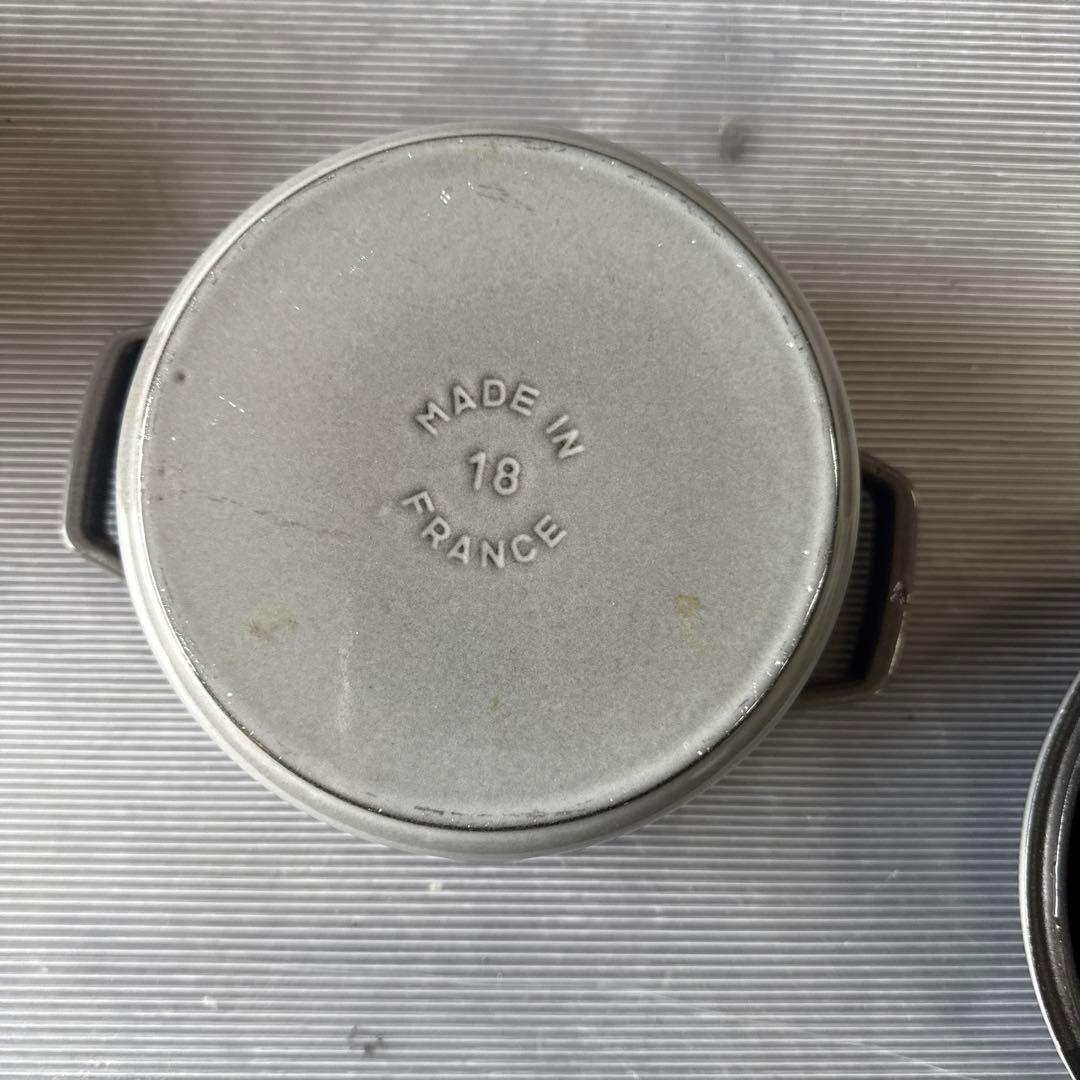 STAUB LA COCOTTE 鍋 18cm 現状品