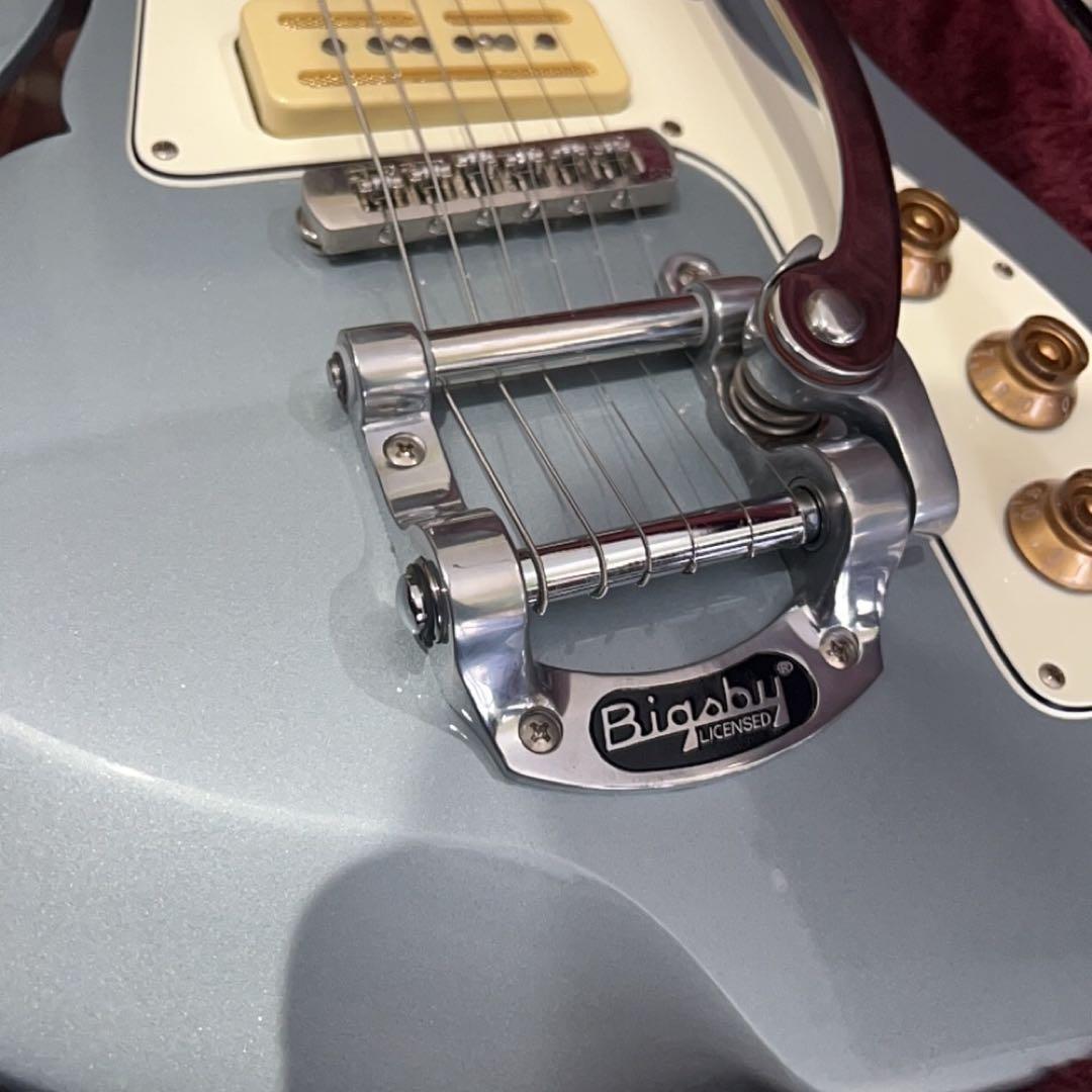 baum guitars conquer59 blue 美品 ハードケース付