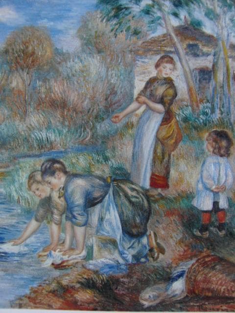 ピエール＝オーギュスト・ルノワール、【洗濯する女たち】