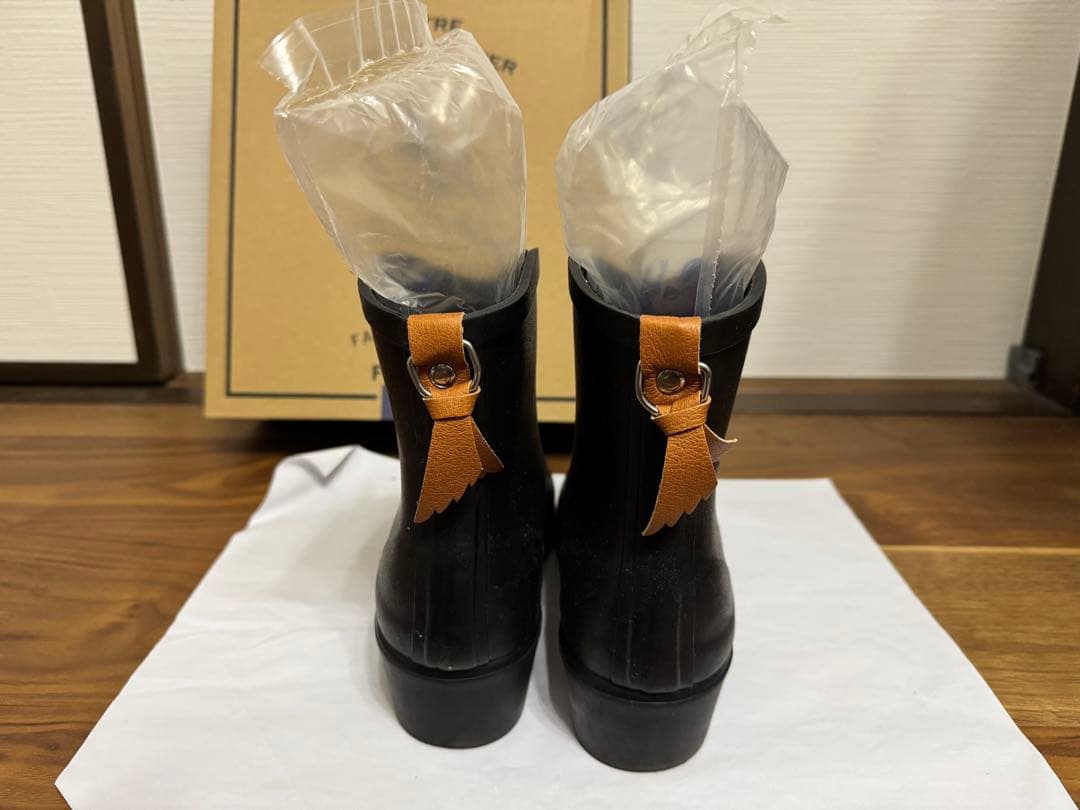 AIGLE 　新ロゴショートレインブーツ