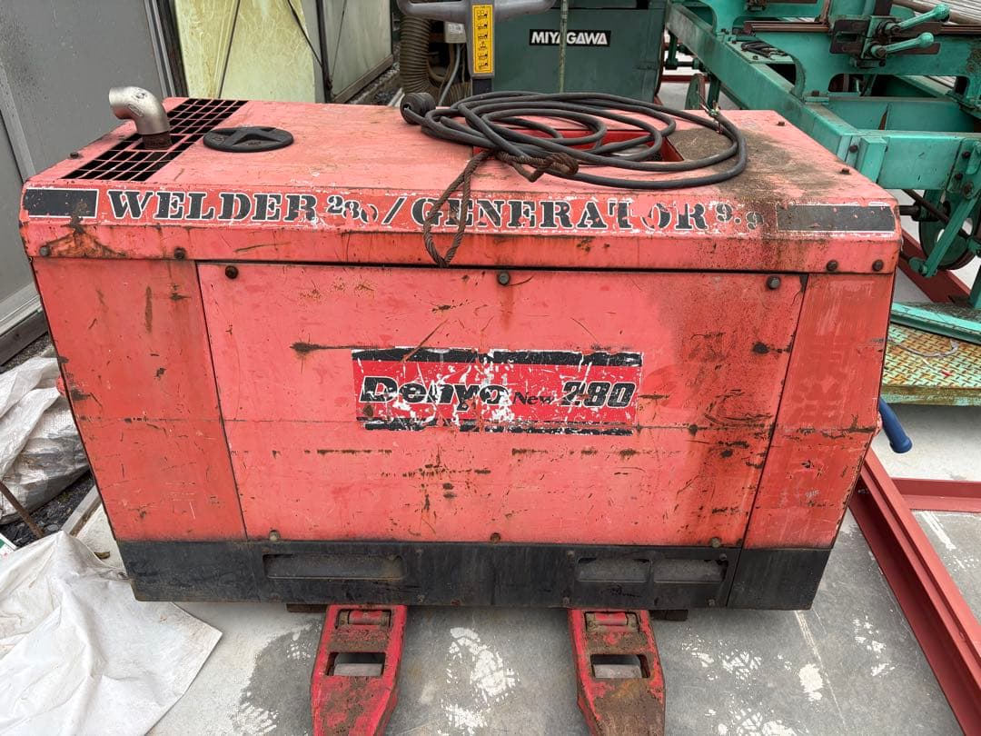 Denyo BLW-280SS II 溶接機・発電機　ウェルダー