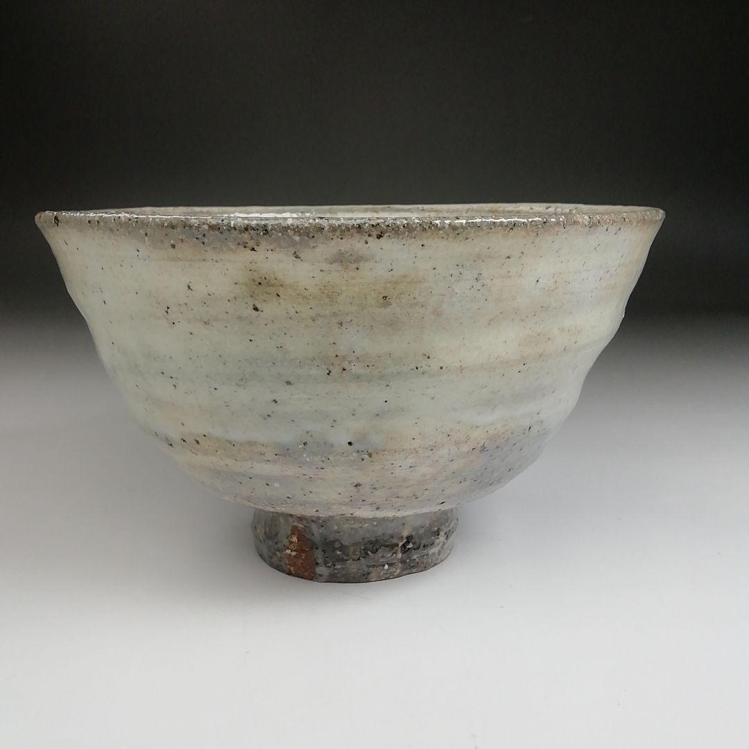 Ｓ８６４　茶碗　『唐津茶碗』『四代　中野陶痴造』　共箱　抹茶碗　茶道具