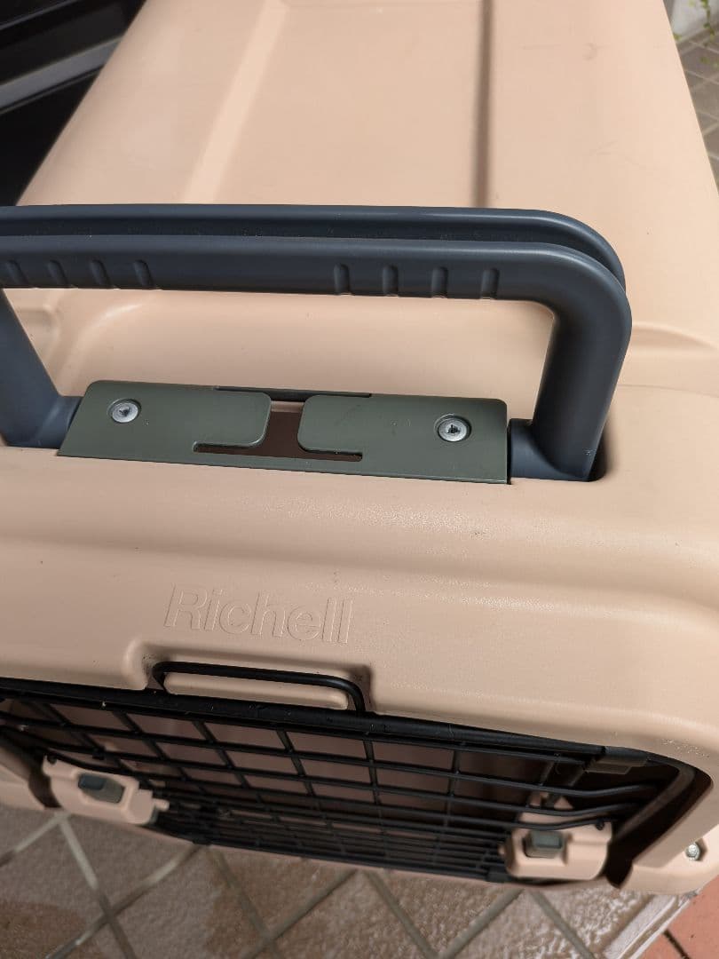 リッチェル 犬用ケージ Lサイズ ブラウン