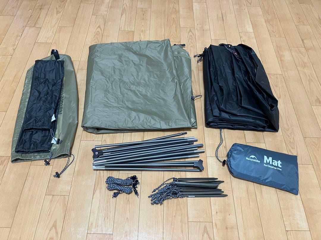 Naturehike テント Cloudup2pro 2人用　未使用