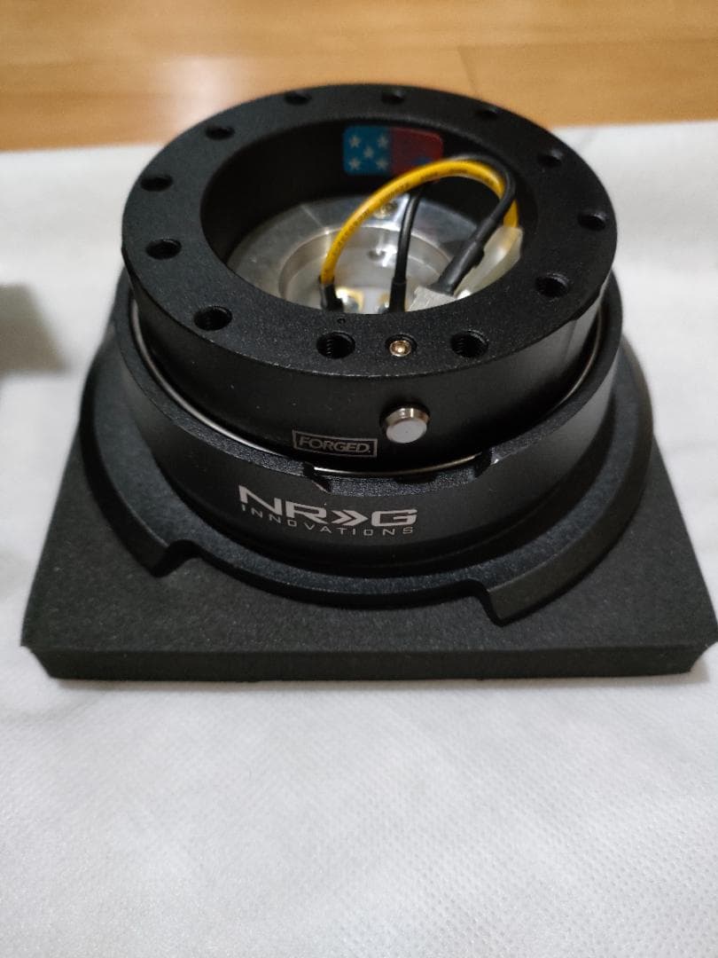 NRG ステアリングホイール クイックリリース Gen 2.8 ブラック