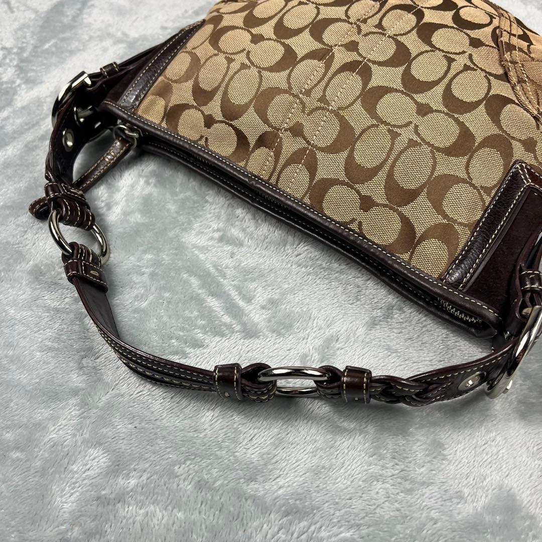 バッグ Vintage Coach Hobo Signature Bag