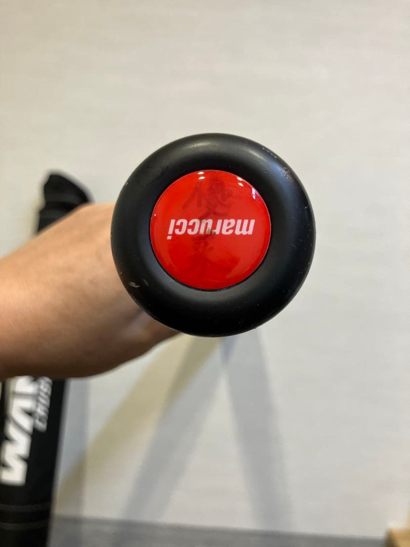 美品　赤ワニクラッシャー少年軟式バット 78cm 2試合のみ