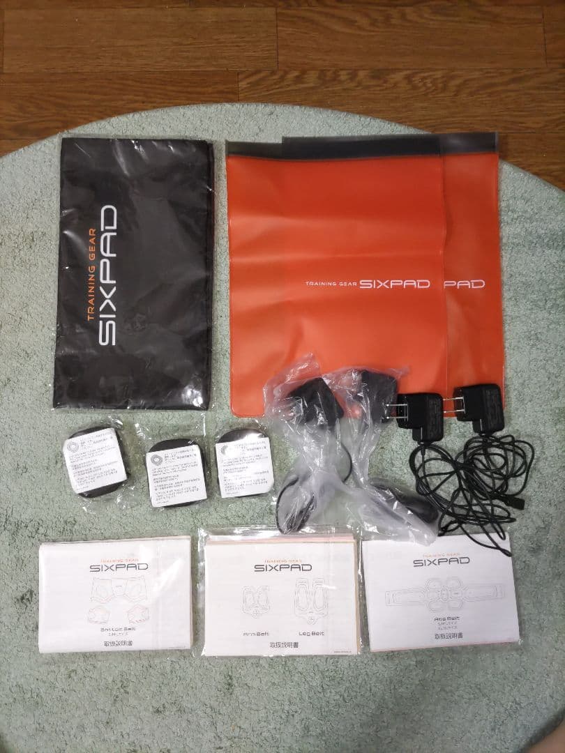 SIXPAD アブスベルトLL/3L　ボトムベルトS/M/L レッグベルト2個