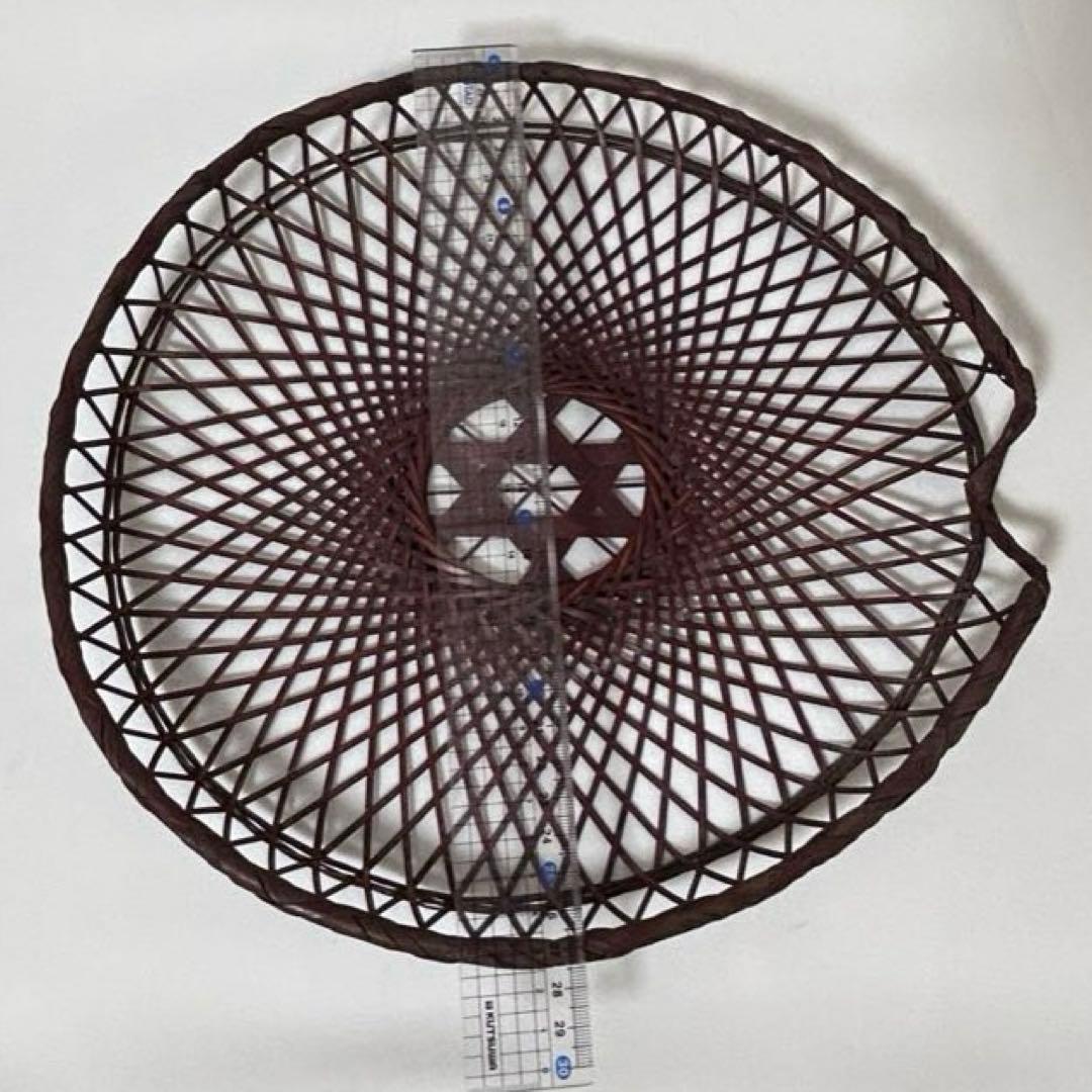 団扇 竹編み うちわ