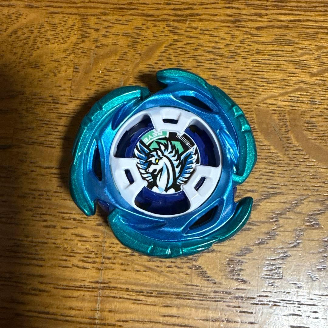 ベイブレードX エアロペガサス3-70A メタルコート：ブルー×グリーン