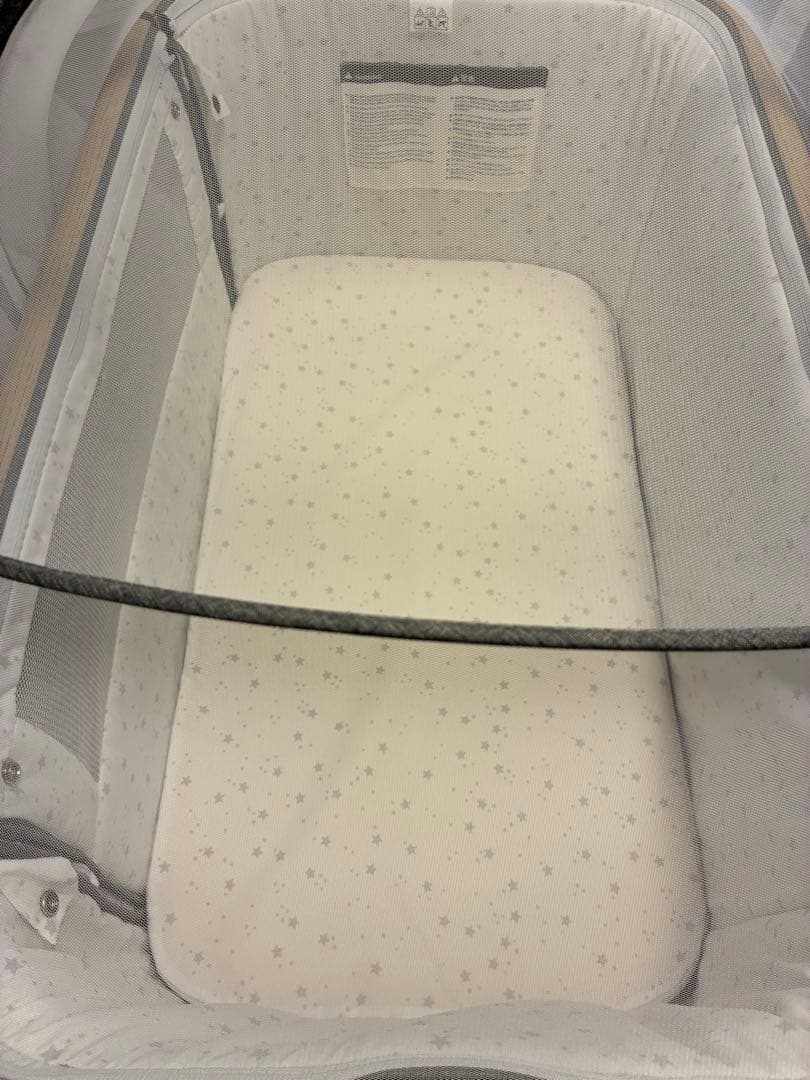 HZDMJ ベビーベッド 折りたたみ 添い寝　ゆりかご