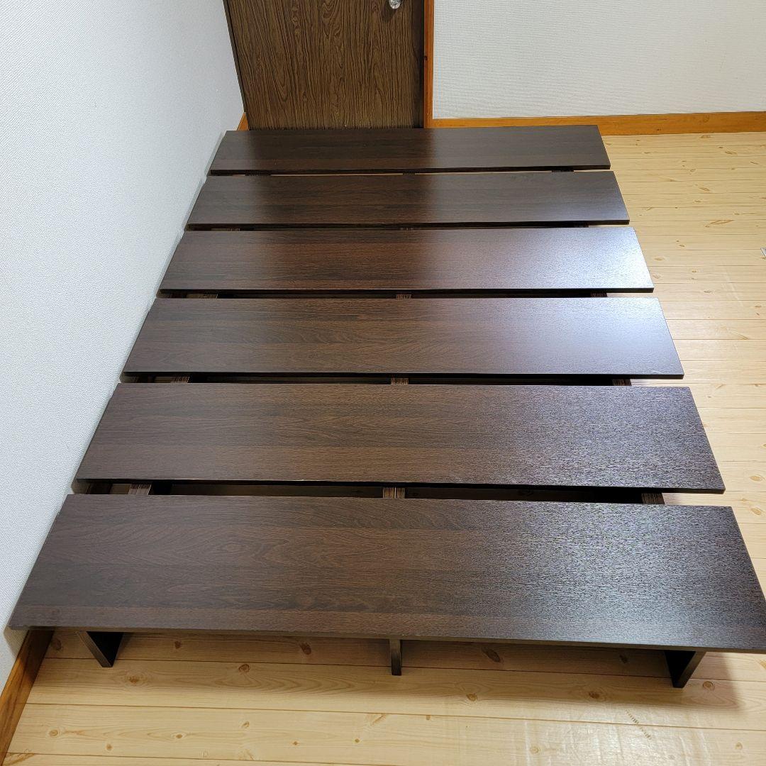 LOWYA ダブルベッドすのこ