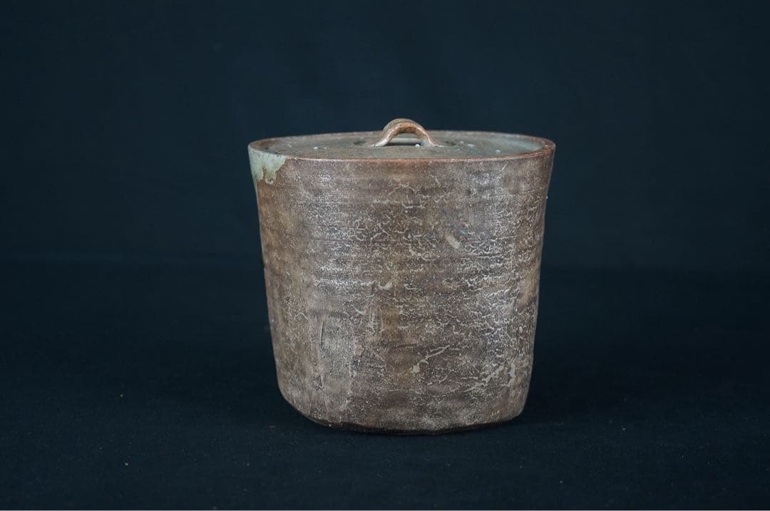 古伊賀 水指 共箱 桃山～江戸前期 時代物 古美術 茶道具 蓋物