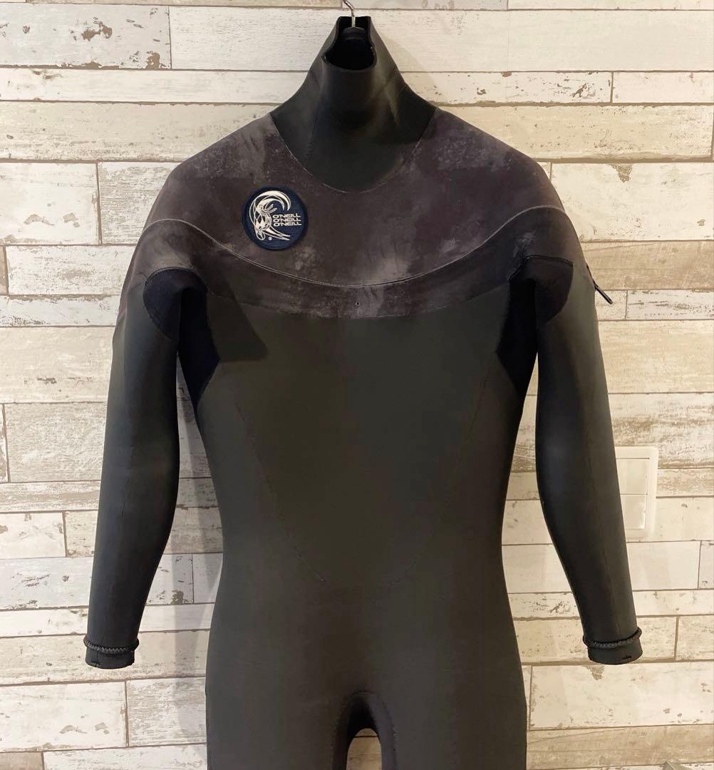 【O'NEILL メンズ 175/71】Lサイズ セミドライ 5/3ミリ 裏起毛