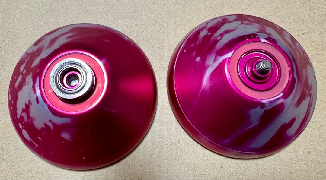 C3ヨーヨーデザイン クラウン7075 ピンク・シルバー