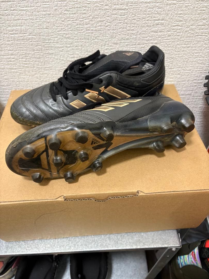 adidas COPA 17.1 ブラック/ゴールド サッカーシューズ