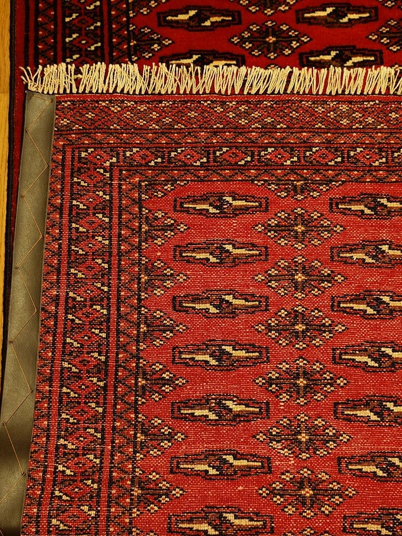 【ピジョンさま専用】ペルシャ絨毯　トルクメン　トライバルラグ　イラン手織り(9)