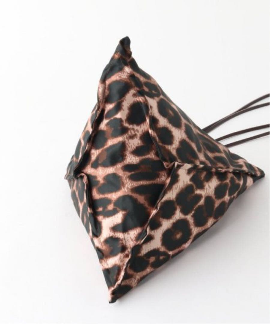 IENA【manipuri /マニプリ】プリントトートバッグ(レオパード)