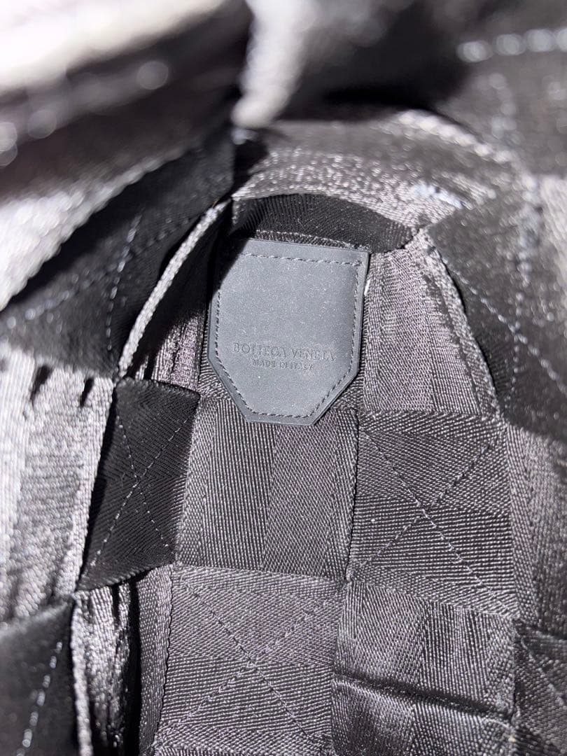 ボッテガヴェネタ ウェビング カセット ショルダーバッグ ブラック