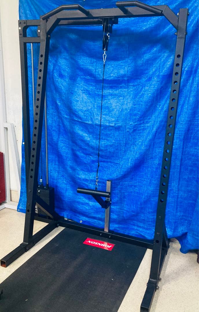 GENKI製 アシスト式チンニング&ロープーリーマシン（自社・WB-HR19用）