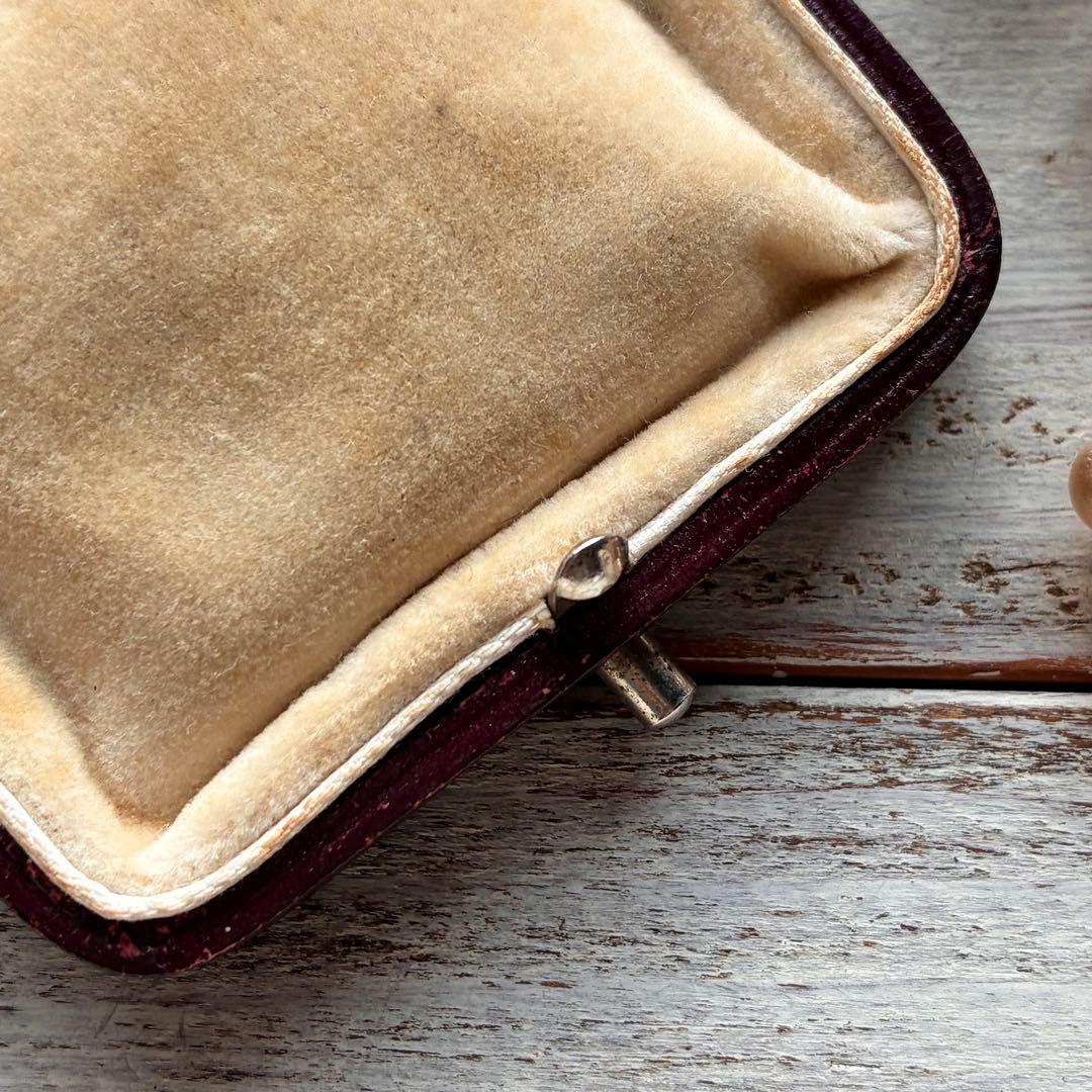 E英国イギリスアンティーク　ジュエリーケース　ブローチメダイ　ジュエリーボックス