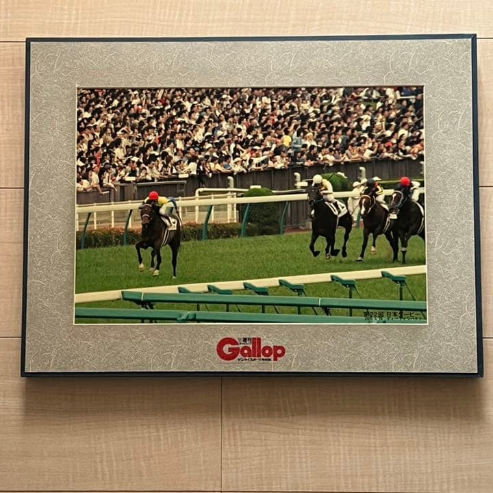 ディープインパクト 武豊 3冠馬 Gallop サンケイスポーツ　競馬 パネル