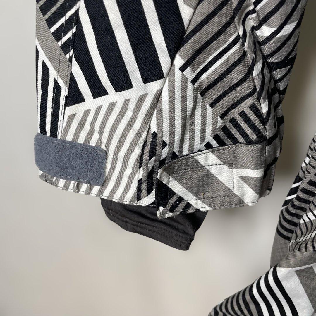 【mh/1.20/11】ESTIVO 総柄スノーボードウェアつなぎ XLサイズ