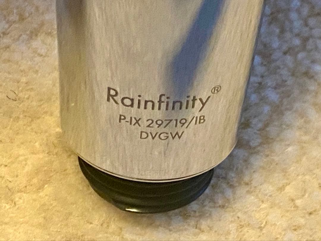 5つ星ホテル採用 hansgrohe Rainfinity シャワーヘッド