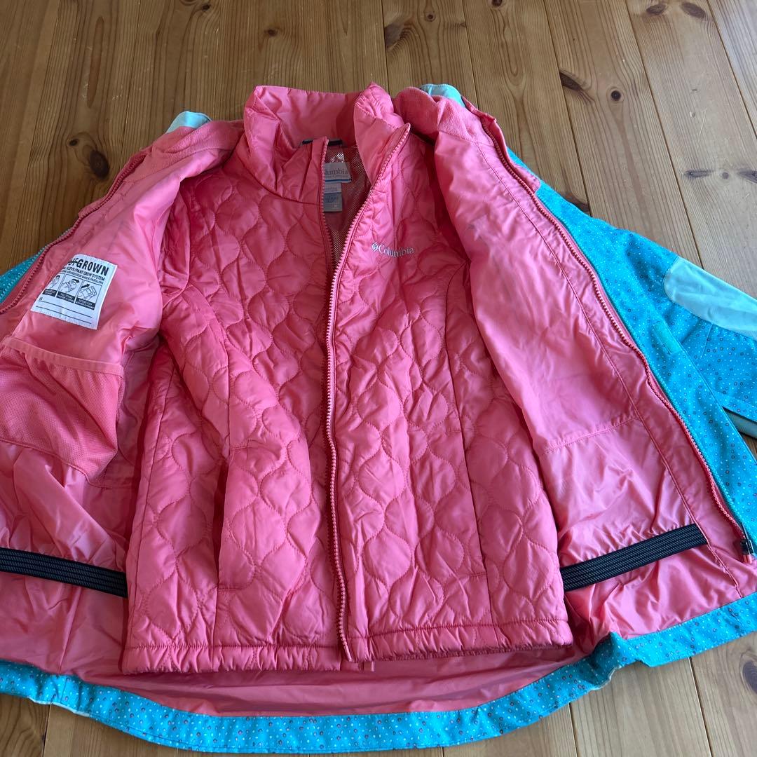 コロンビア　スキーウェア　 Mサイズ（140〜150センチ）女子